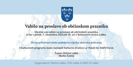 VABILO OBČINSKI PRAZNIK 2025