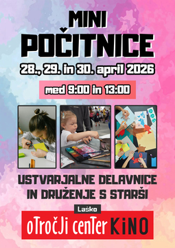 MINI POČITNICE letak