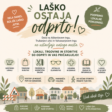 MESTO OSTAJA ODPRTO