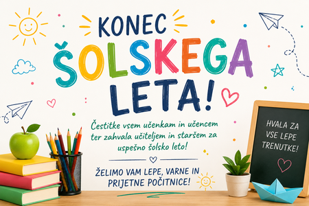 KONEC ŠOLSKEGA LETA
