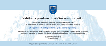 VABILO NA PROSLAVO