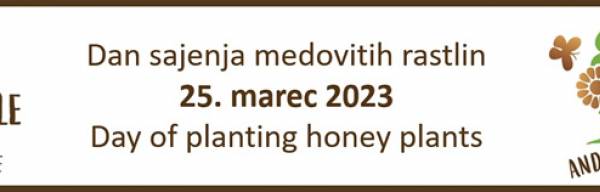 Tudi letos bomo sadili na Dan sajenja medovitih rastlin